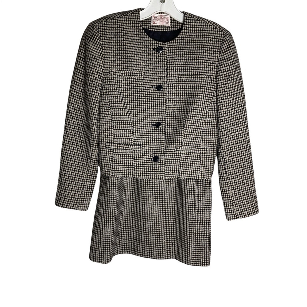 Pendleton vintage skirt suit size 6P
